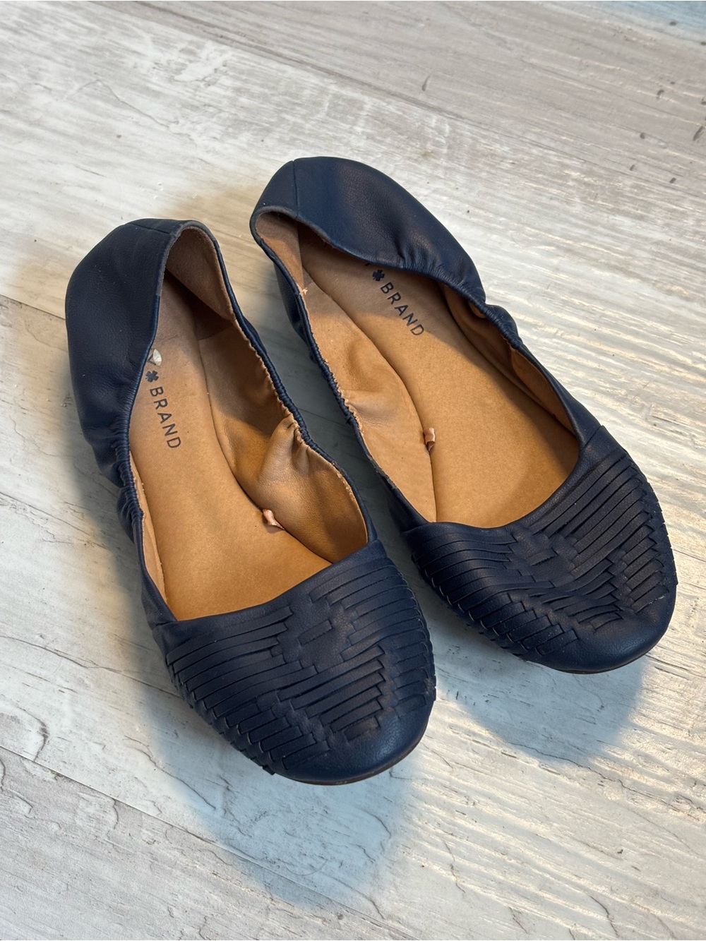 Lucky Brand Emily Navy Blue Flats Women’s Size 10